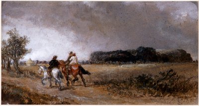 Winchelsea, East Sussex, 1865 af Sir John Gilbert