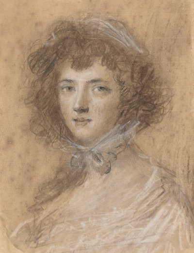 Hoved og buste af en kvinde af Sir Joshua Reynolds