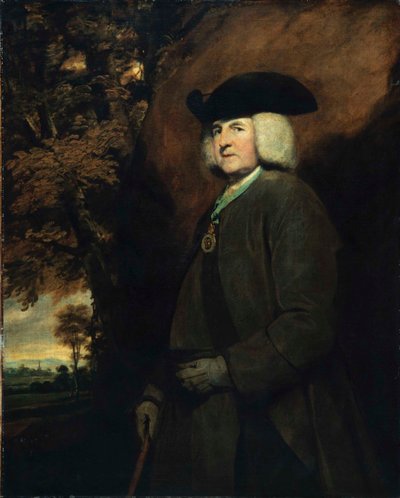 Portræt af Richard Robinson, 1. baron Rokeby 1708-1794, ærkebiskop af Armagh, 1771-1775. af Sir Joshua Reynolds