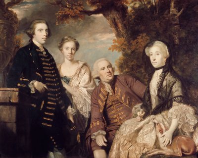 Familien Roffey, 1765. af Sir Joshua Reynolds
