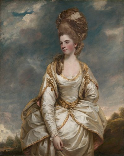 Sarah Campbell af Sir Joshua Reynolds RA