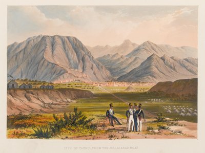 Caubul by, fra Jellalabad Road af Sir Keith A. Jackson