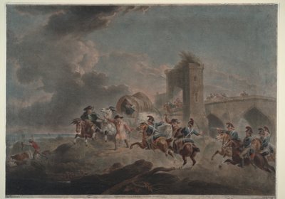 Smuglere angrebet, 1795-1798 af Sir Peter Francis Bourgeois