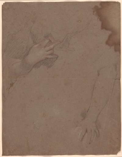 Tegninger af hænder af Sir Peter Lely