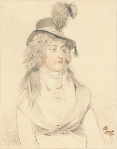 Portræt af Miss Lysons af Sir Thomas Lawrence