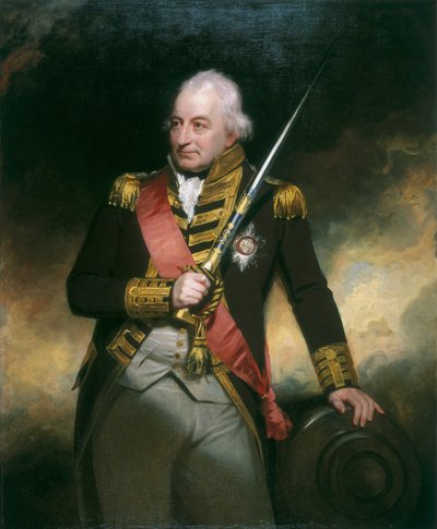 Admiral John Jervis, c1801 af Sir William Beechey