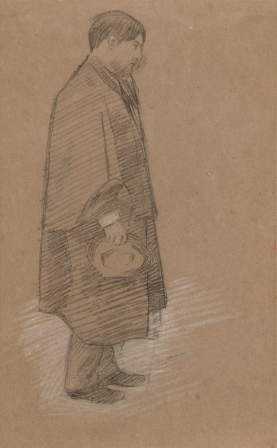 Portræt af en Charles Conder af Sir William Rothenstein