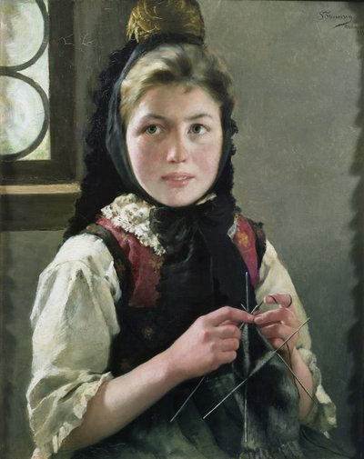 tysk bondepige af Sofie Thomesen Werenskiold