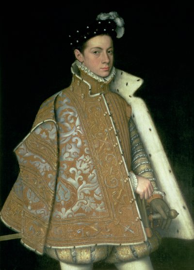 Alessandro Farnese (1546-92), senere guvernør i Holland (1578-86), søn af Margaret af Parma (1522-86) og Ottavio Farnese, hertug af Parma (1520-86), ca. 1561 af Sofonisba Anguissola