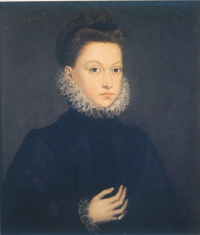 Infantin Isabella Clara Eugenia af Sofonisba Anguissola