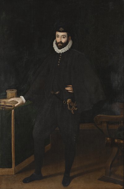 Portræt af storhertug af Toscana Francesco I de Medici 1541-1587 af Sofonisba Anguissola