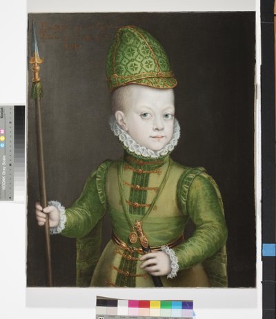 Portræt af en dreng ved det spanske hof, ca. 1565-70 af Sofonisba Anguissola