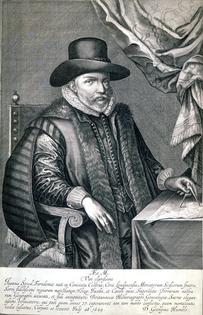 John Speed, udgivet af George Humble, 1632 af Solomon Savery