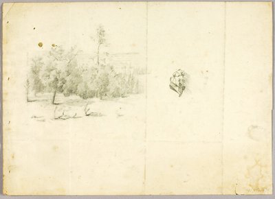 Landskab, nøgen af Solon H. Borglum