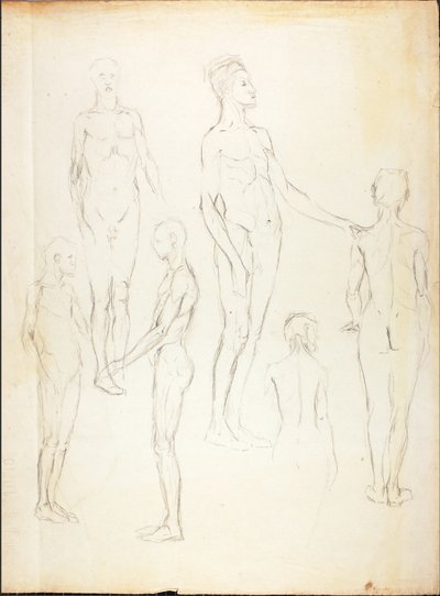 Nøgenbilleder af Solon H. Borglum
