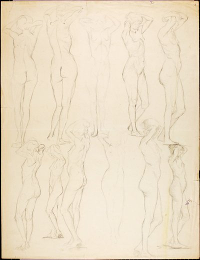Nøgenbilleder af Solon H. Borglum