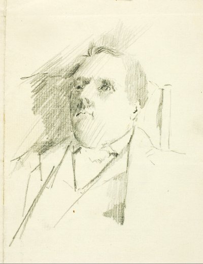 Portrætstudie af Solon H. Borglum