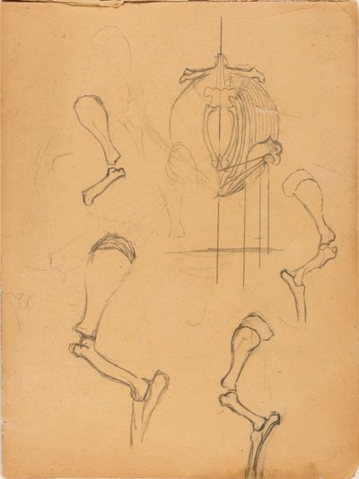 Skitsebog af Solon H. Borglum
