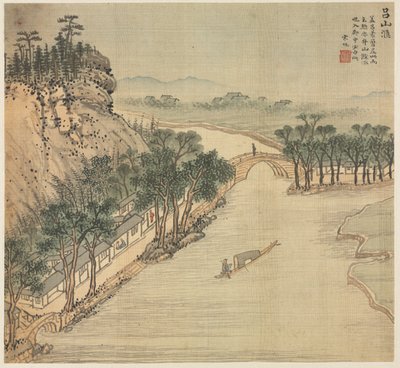 Lushan Hui, 1500-tallet. af Song Xu