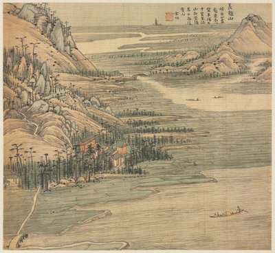 Mt. Changchao, 1500-tallet. af Song Xu