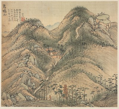 Mt. Wuzhan, 1500s. af Song Xu
