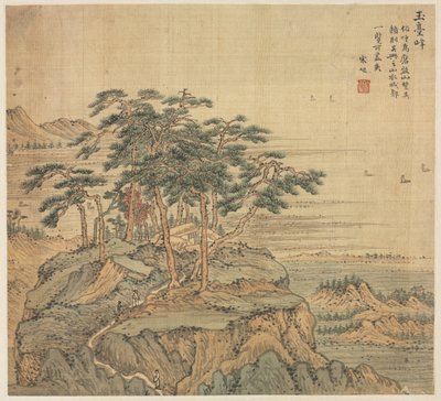 Yutai Peak (Jade Terrace Peak) af Song Xu
