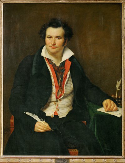 Wolf, kendt som Bernard, forfatter, skuespiller, direktør for Theatre de la Monnaie i Bruxelles ... af Sophie (1797 1867) Rude