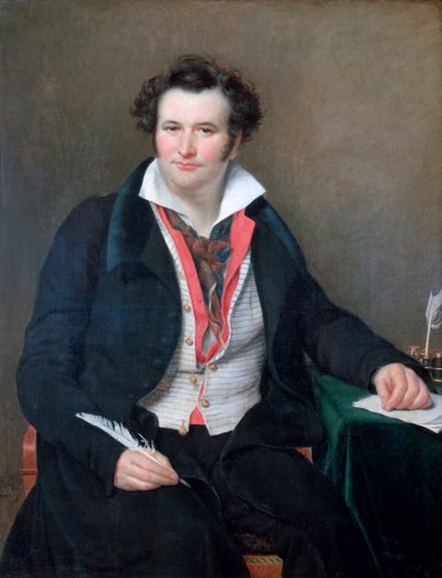 Portræt af Bernard Wolf, c1823 af Sophie Rude