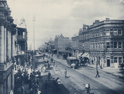Commissioner Street (s/h-billede) af South African Photographer