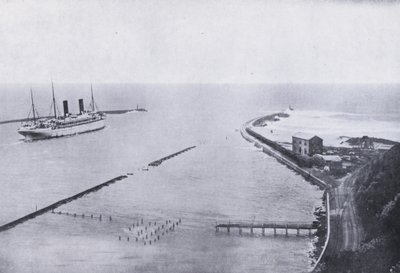 Indgang til Durban Harbour (s/h foto) af South African Photographer