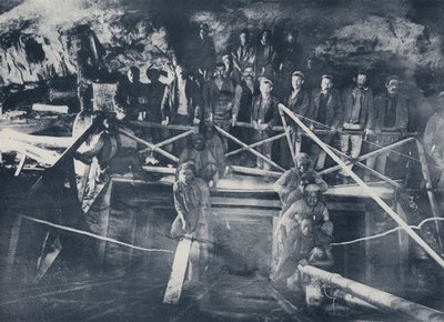Mining Underground (s/h foto) af South African Photographer
