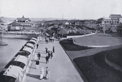Ocean Beach, Durban (s/h-billede) af South African Photographer