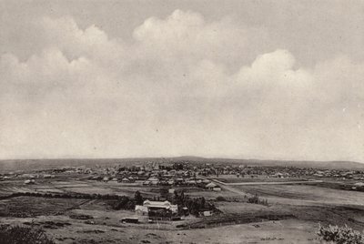Panorama over Bloemfontein (s/h-foto) af South African Photographer