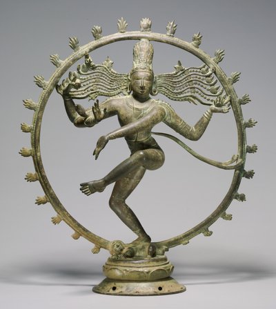 Shiva som Dansens Herre (Nataraja), Chola-periode, ca. 10.-11. århundrede (bronze) af South Indian School