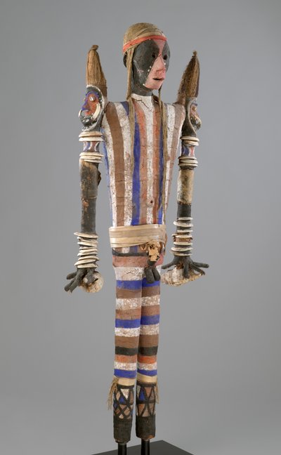 Rambaramp Effigy Figur, lavet i Malakula, Vanuatu af South Pacific