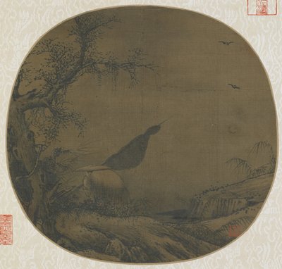 Hjemvendt fisker dækket af sne, slutningen af det 12.-begyndelsen af det 13. århundrede af Southern Song Dynasty Chinese School