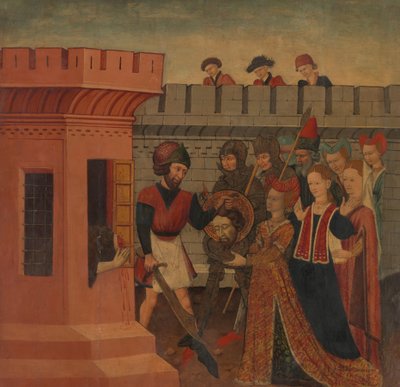 Halshugningen af Johannes Døberen. af Spanish
