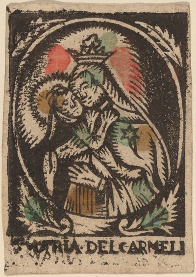 Madonna og barn af Spanish 15th Century