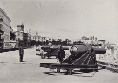 Cadiz: Battery of San Carlos (s/h foto) af Spanish Photographer