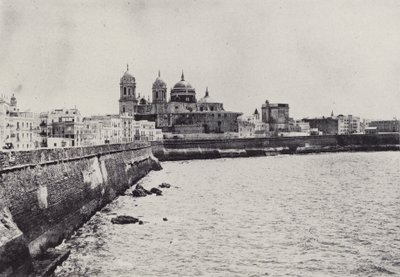 Cadiz: South Walls (s/h foto) af Spanish Photographer