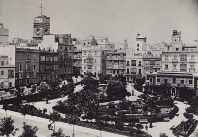 Cadiz: Plaza de Guerra Jimenez (s/h foto) af Spanish Photographer