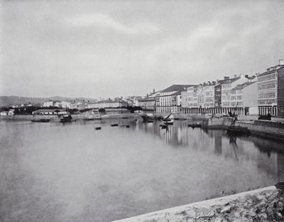 Coruna, generel udsigt (s/h-foto) af Spanish Photographer