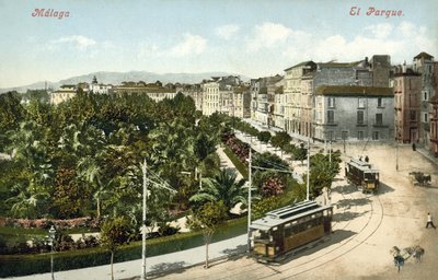 El Parque, Malaga (farvefoto) af Spanish Photographer