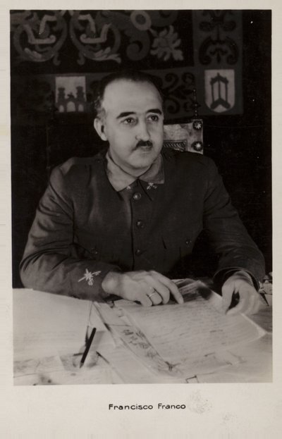 Francisco Franco (s/h-foto) af Spanish Photographer