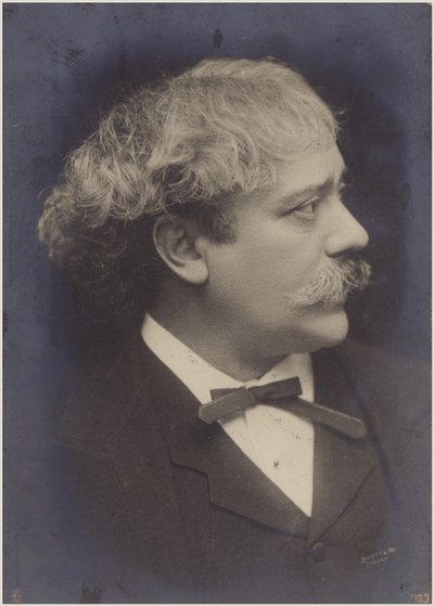 Portræt af Pablo de Sarasate af Spanish Photographer