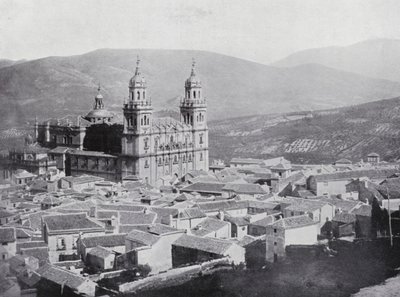 Katedralen, Jaen (s/h-foto) af Spanish Photographer