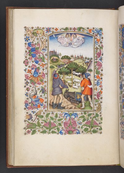 Tilføj MS 50004 f.32v Bebudelse til hyrderne fra en 