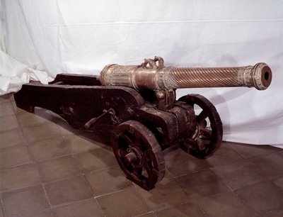Bronzekanon af Francisco Ballesteros af Spanish School