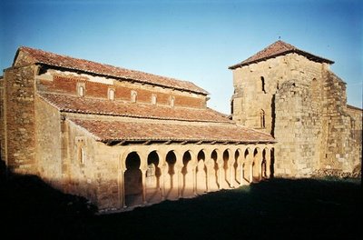 San Miguel de Escalada-kirken, grundlagt i 913 af Spanish School