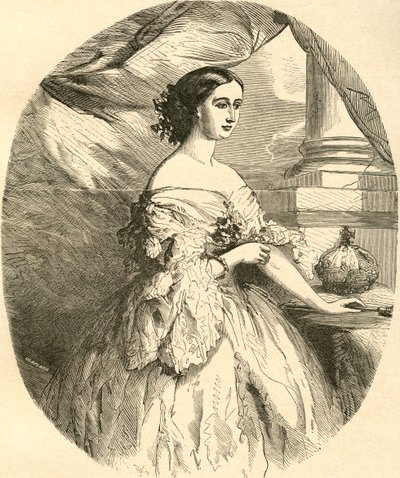 Eugénie de Montijo af Spanish School